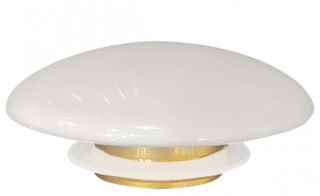 Накладка на слив для раковины ABBER AC0014 белый